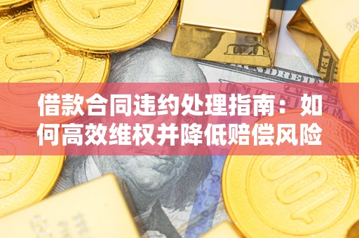 济南借款合同违约处理指南：如何高效维权并降低赔偿风险？